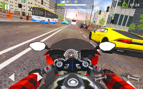 اسکرین شات بازی Moto Traffic Rider 3D Highway 1