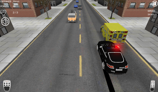 اسکرین شات بازی Police Car Racer 5