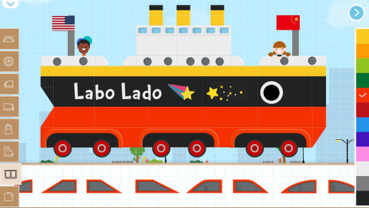 اسکرین شات 7 بازی Labo Brick Car 2 Game for Kids