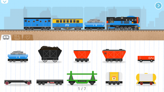 اسکرین شات 8 بازی Labo Brick Train Game For Kids