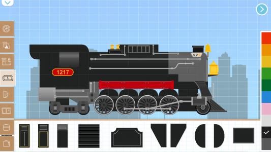 اسکرین شات 2 بازی Labo Brick Train Game For Kids