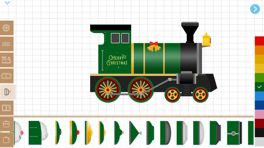 اسکرین شات 5 بازی Christmas Train Game For Kids