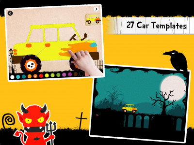 اسکرین شات بازی Labo Halloween Car(6+) 2