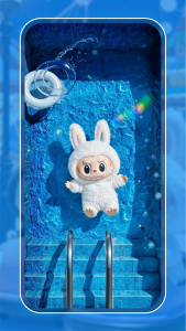اسکرین شات 6 برنامه Labubu 4K Live Wallpapers HD