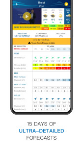 اسکرین شات 5 برنامه Météo Marine