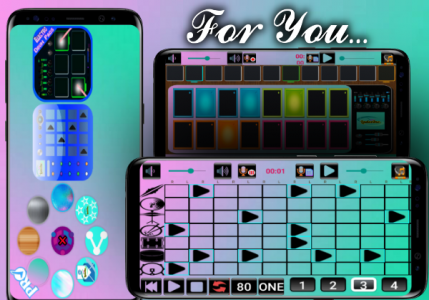 اسکرین شات 2 برنامه Electric Drum