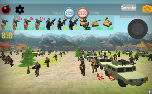 اسکرین شات بازی World War 3: Militia Wars RTS 5