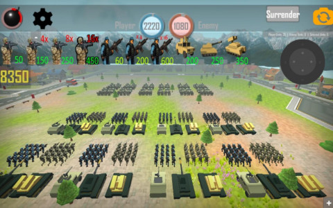 اسکرین شات بازی World War 3: Militia Wars RTS 1
