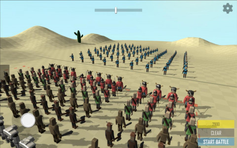 اسکرین شات بازی Stick Epic War Simulator RTS 1