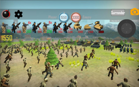 اسکرین شات بازی Zombies: Real Time World War 4