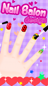 اسکرین شات بازی Fashion Ladybug Nail Salon 2