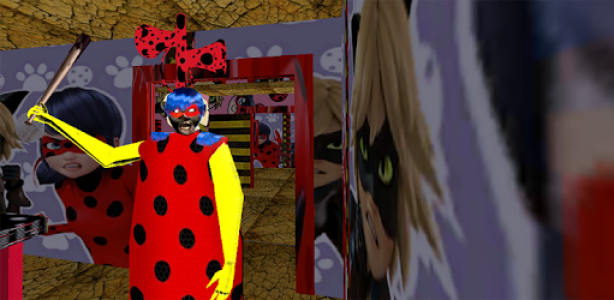 اسکرین شات بازی Lady-bug Granny 3: Halloween Scary Mod 2020 escape 8