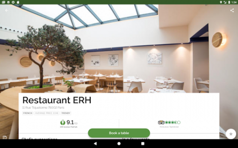 اسکرین شات برنامه TheFork - Restaurants booking and special offers 8