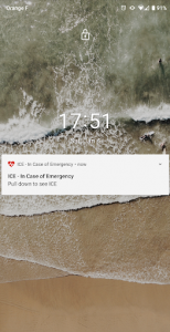 اسکرین شات برنامه ICE - In Case of Emergency 1