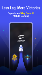 اسکرین شات 1 برنامه LagoFast Game Booster: Low Lag