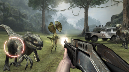 اسکرین شات بازی Dino VR Shooter: dinosaurs VR games 1