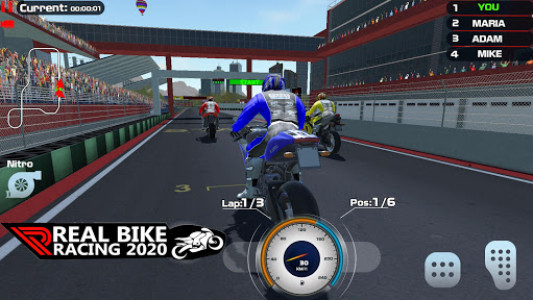 اسکرین شات بازی Real Extreme Motor Bike Racing Game 2020 4
