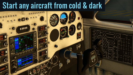اسکرین شات بازی X-Plane Flight Simulator 7