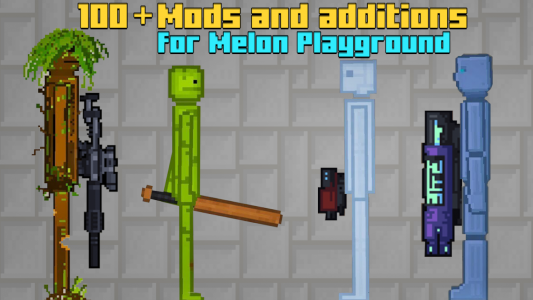 اسکرین شات برنامه Melon Playground Mods 1