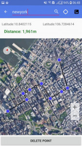 اسکرین شات برنامه Distance And Area Measurement 5