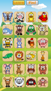 اسکرین شات 1 بازی Toddler Animal Learn