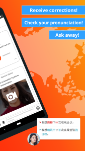 اسکرین شات 2 برنامه HiNative - Language Learning