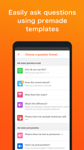 اسکرین شات برنامه HiNative - Language Learning 5