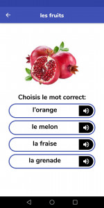 اسکرین شات برنامه French For Kids 7