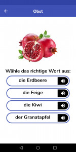 اسکرین شات برنامه German For Kids 7