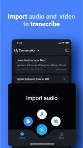 اسکرین شات 4 برنامه Notta-Transcribe Audio to Text