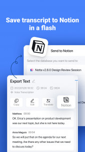 اسکرین شات برنامه Notta-Transcribe Audio to Text 7