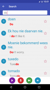 اسکرین شات برنامه Learn Afrikaans 3
