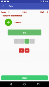 اسکرین شات برنامه Learn Afrikaans 5