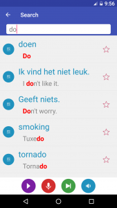 اسکرین شات برنامه Learn Dutch 4