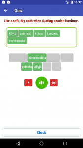 اسکرین شات برنامه Learn Finnish 6