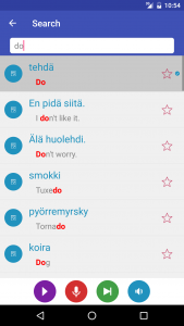 اسکرین شات برنامه Learn Finnish 5