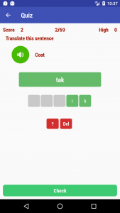 اسکرین شات برنامه Learn Finnish 7
