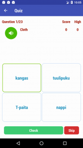 اسکرین شات برنامه Learn Finnish 8