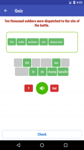 اسکرین شات 7 برنامه Learn French