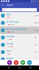 اسکرین شات 5 برنامه Learn French