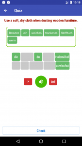 اسکرین شات برنامه Learn German 6