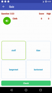 اسکرین شات برنامه Learn Norwegian 8