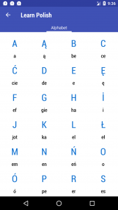 اسکرین شات 4 برنامه Learn Polish