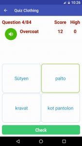 اسکرین شات برنامه Learn Turkish 8
