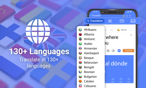 اسکرین شات برنامه All Language Translate App 5