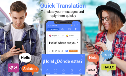 اسکرین شات 1 برنامه All Language Translate App