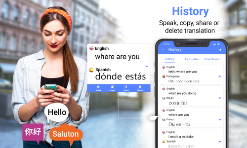 اسکرین شات برنامه All Language Translate App 8