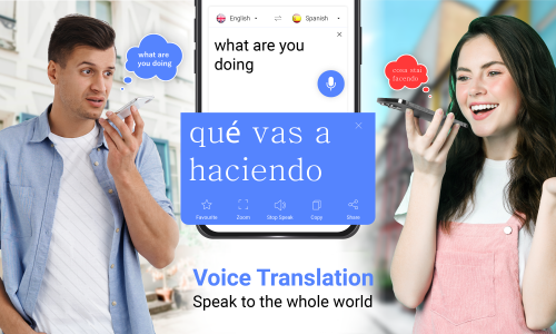 اسکرین شات 3 برنامه All Language Translate App