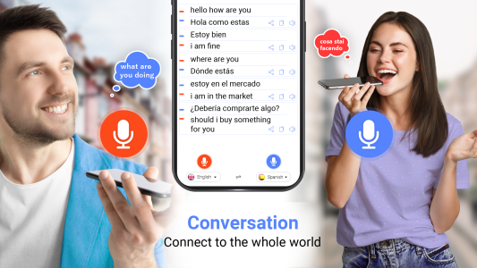 اسکرین شات 2 برنامه All Language Translate App