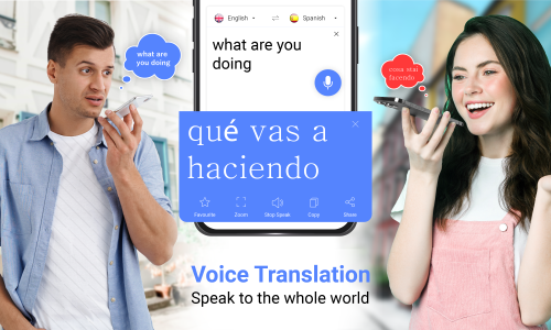 اسکرین شات 1 برنامه All Language Translate App